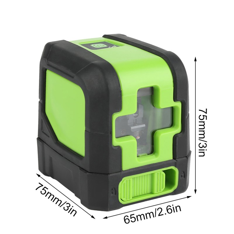 9011G/R 2 Lines High Precision Laser Spirit Level Line Instrument