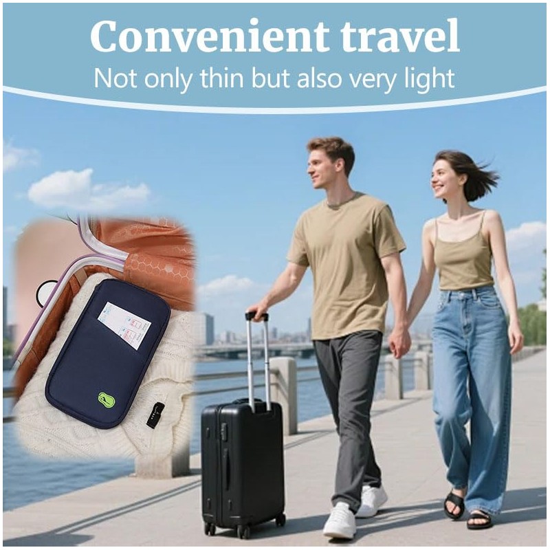 ARYIMYDP 1 Stück Reisepass Organizer, Reisepass Tasche, Passport Wallet, Tragbare