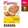 Krusteaz Banana Quick Bread Mix, Made with Real Bananas, 15.0