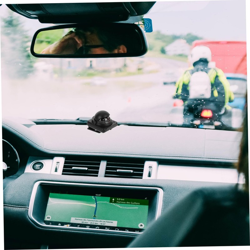 Mobestech Car Dashboard Accessories Marine Compass for Boats Compact Ball