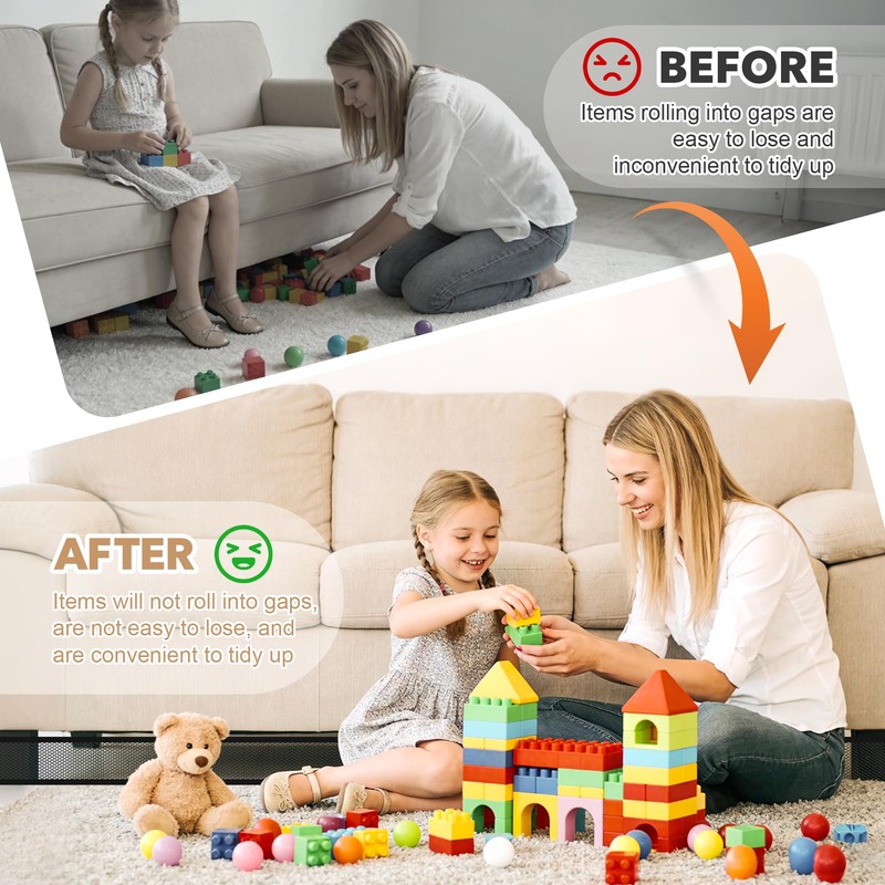 sunoyar Bed Couch Blocker, L394 x H4