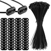 Sinmoe 100 Set Black Privacy Screen Attachment