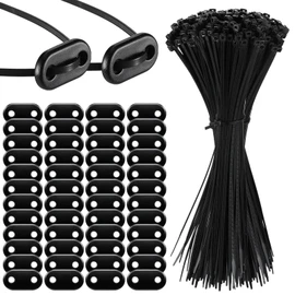 Sinmoe 100 Set Black Privacy Screen Attachment
