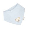 Steiff Unisex Baby Basic Bandana GOTS, celestial blue