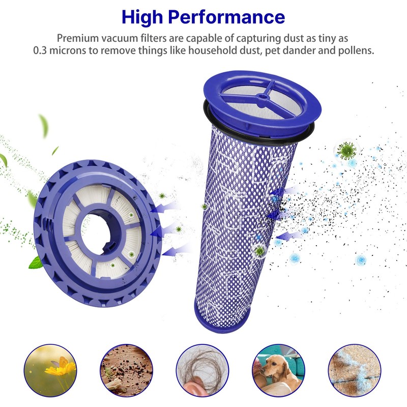 Lemige 2 Pack Post Filters & 2 Pack Pre Filters