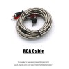 2300W Power 4 Gauge Amp Amplifier Kit Install Wire Subwoofer