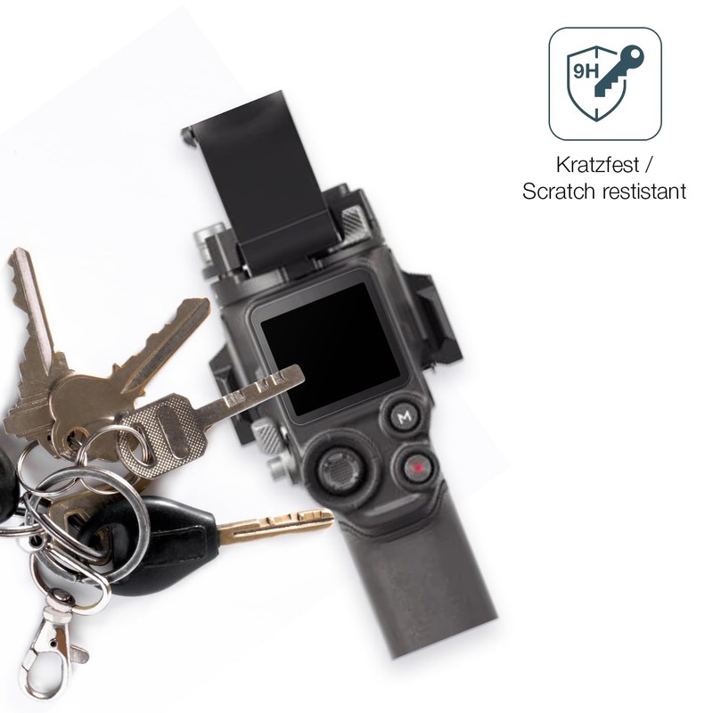 dipos I 2x Displayschutz 9H matt kompatibel mit DJI RS