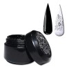 Stamping Gel 5 Gr. 2 Pzas. Color Black White