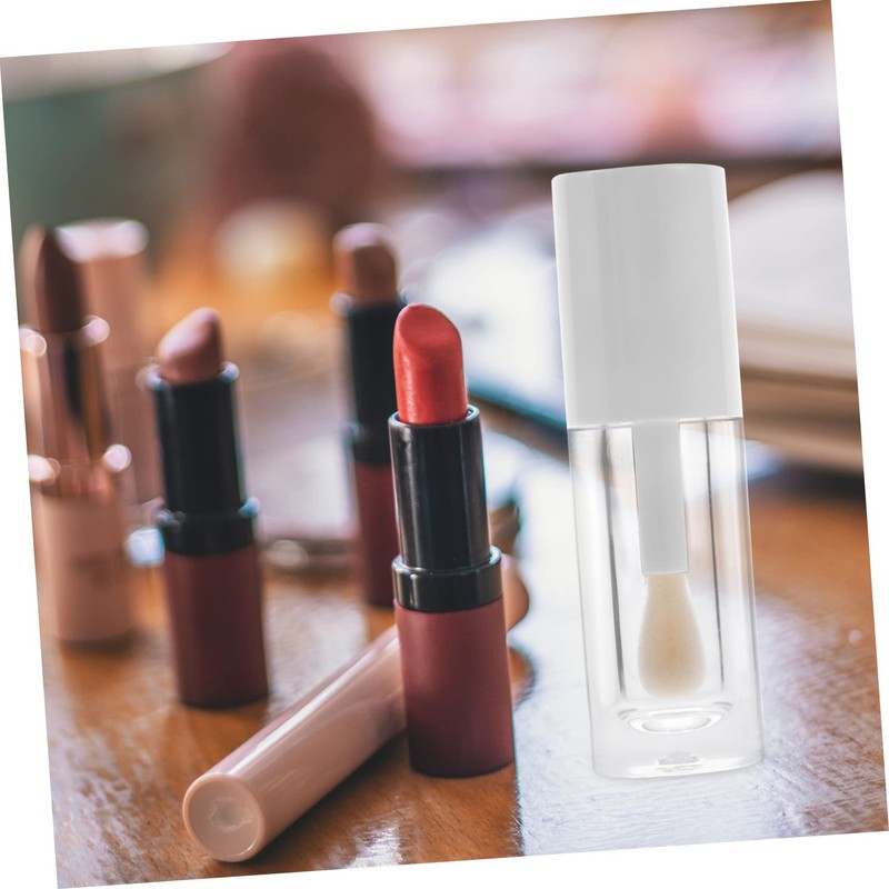 GRIRIW 12pcs Small Lip Gloss Tubes Refillable Containers for Lip