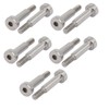 sourcing-Map Shoulder Bolt 5mm Diameter 16mm Length Shoulder Thread M4