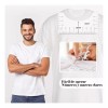 Dolores Regla Camiseta Playera Guía Gráfica Impreso Herramientas Set