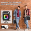 Karaoke Machine with 4 Wireless Microphones, Portable Bluetooth 5.1 Speaker