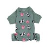 Leveret Dog Pajamas 100% Cotton Cow Green Medium