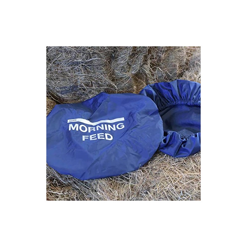 Masta Horse Feed Bucket Cover - 2 Pack with Morning
