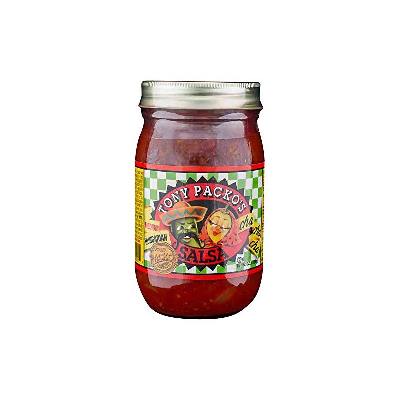 Tony Packo's Hungarian Salsa - Medium - 15.5 Ounce Jar
