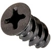 Awa-Sangyo FS-NEJI-07 Black Tapping Screw for PC Case Fan Installation