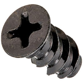 Awa-Sangyo FS-NEJI-07 Black Tapping Screw for PC Case Fan Installation