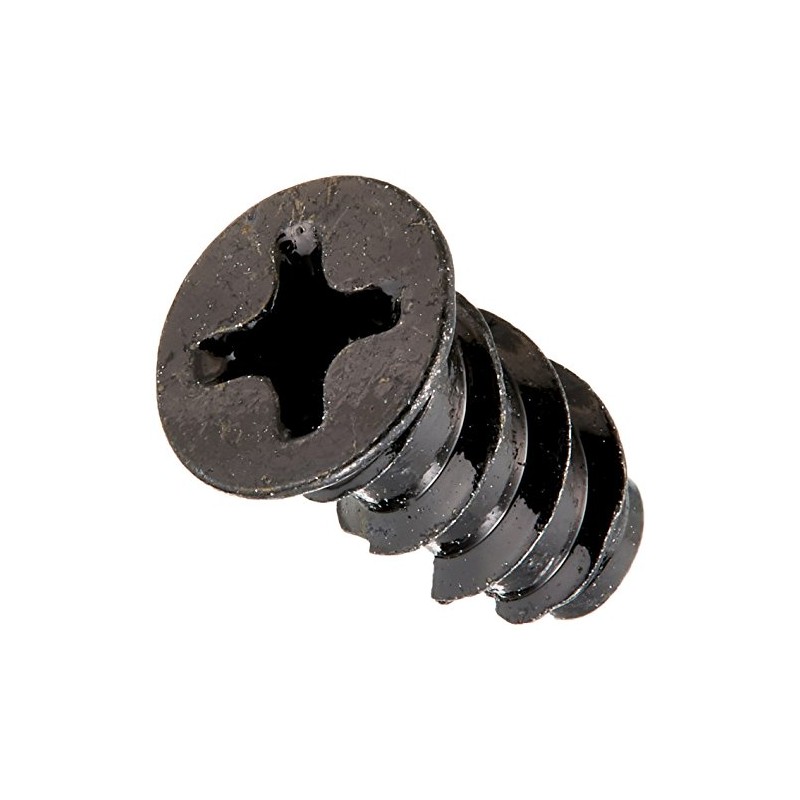 Awa-Sangyo FS-NEJI-07 Black Tapping Screw for PC Case Fan Installation