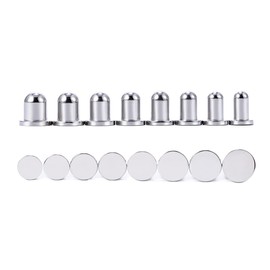 TBOSEN Precise Dimensions Set Stainless Steel O-Ring Ear Plugs Tunnels Gauges Stretcher Piercings Kit