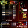 Pack of 12 Darts Metal Tip, 20/24/26 g Professional Darts,