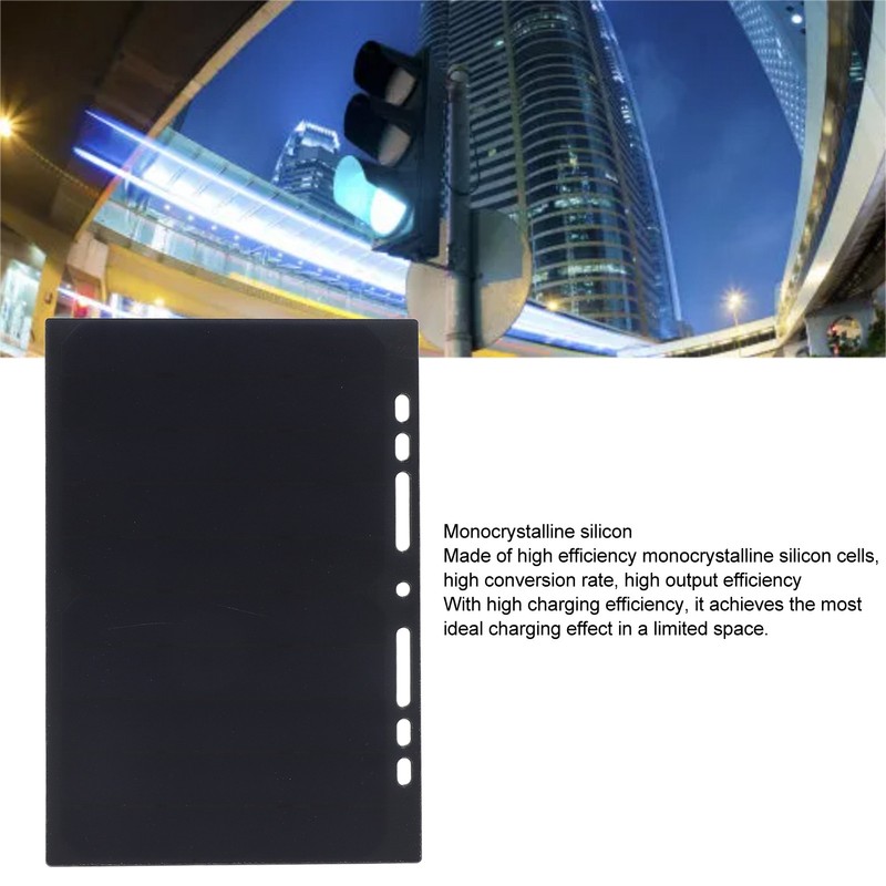 10W Solar Panel High Efficiency Monocrystalline High Temperature Resistant Waterproof