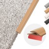 Flexible PVC Carpet Edge Trim Strip, Self Adhesive, Cuttable Carpet