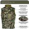 EHG Elite Blackburn Berber Fleece Lined Camo Hunting Vest (MO