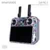 WRAPGRADE Skin Compatible with DJI RC 2 (Metal Sticker Bomb)
