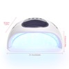 siyuwuro UV LED Nail Lamp Set with UV Gloves 48W