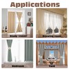 KASESSS 4 Pieces Curtain Tie Backs Rope, Flower Tie Backs