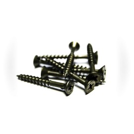 New Package of 1,000 (pcs) 8 x 1-1/2 Phillips Flat Head Wood Screws (Plain and Lubed) Set #TR-1506F Warranity by Pr-Mch