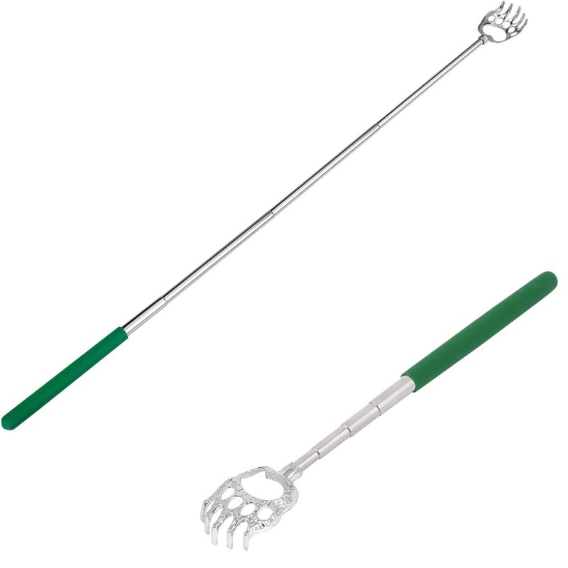 Back Scratcher, Bear Claw Telescopic Back Massager Tool with Soft