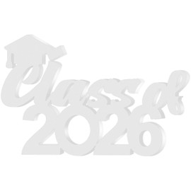 Threehoney Class of 2026 Night Decorations Props Grad Graduation Table Centerpieces for Party Supplies Class of 2026 Decorations