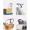 Stroller Hooks, 6.3" Large Stroller Clip, Stroller Hooks for Hanging