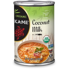 Ka-Me Coconut Milk, Organic Original, 13.5 Ounce, Pack of 12 (00608)