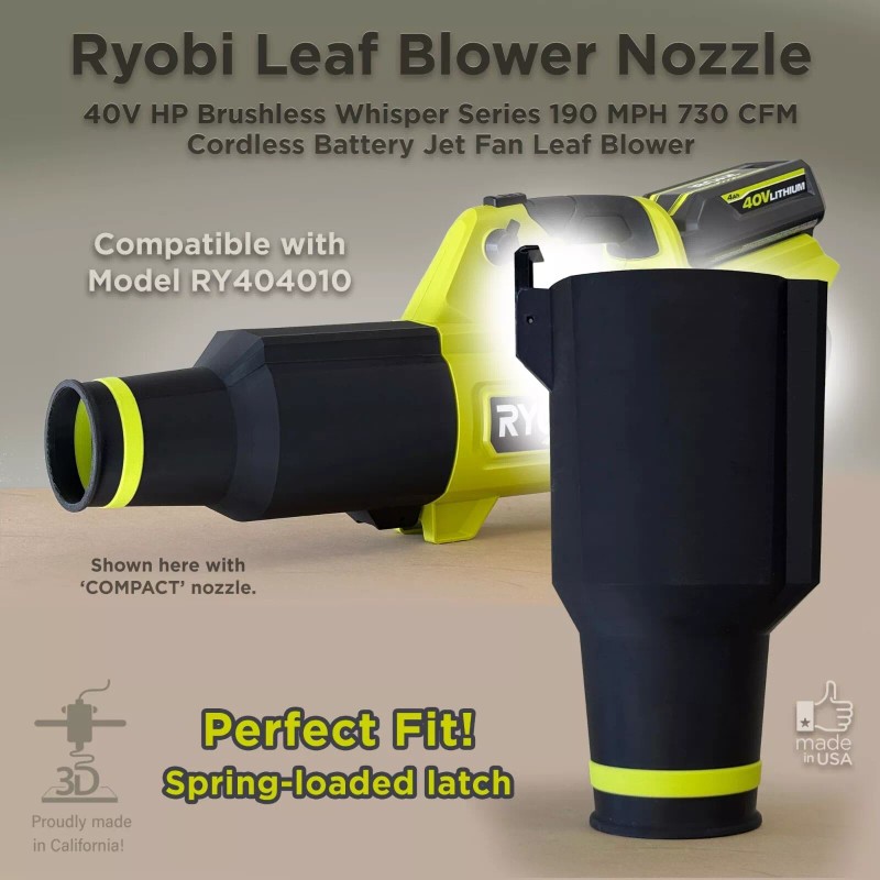 Milwaukee Compact Nozzle for Ryobi 40V 190 MPH 730 CFM