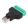 3Pcs RJ45 Screw Terminal Adapter RJ45 Female Thread to 8