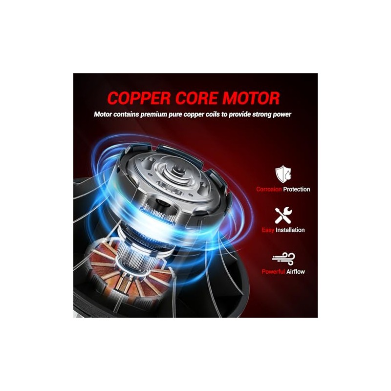 HVAC 700253 - Motor de soplado para calefacción, compatible con
