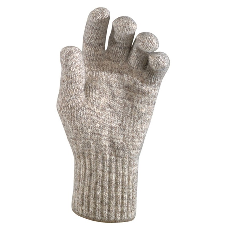Fox River Men's Mid Weight Ragg Glove, Brown Tweed, Medium