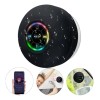 Bocina Bluetooth Contra Agua Baño Regadera Recargable Segura Color Negro