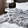 H&D Faux Fur Throw Blanket for Couch,Fluffy Cozy Soft Plush