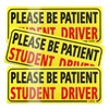 JUSTTOP 3pcs Student Driver Magnet for Car, Please Be Patient