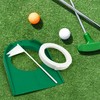 AZKEEGREY 6 Pack Golf Putting Cup and Flag, Golf Putting
