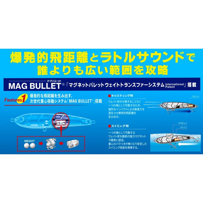 Duel Lure HC Bullet Dive 200mm #05 HPI
