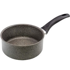Ballarini 75002-120 Ferrara Series Saucepan, Made in Italy, 6.3 Inches (16 cm), 44.0 oz. (1.3L), Compatible with Induction Stoves, One-Handed Pot, Granitium 5-Layer Coating, Japanese Regular Sales