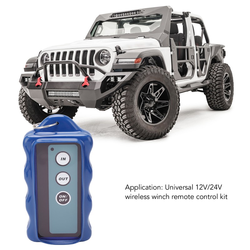 Universal Wireless Winch Remote Control Electric Winch Controller with 434MHZ