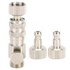 Airbrush Fitting, Coupling, Quick Connector, 3 Pack Airbrush Hose Adapter,