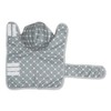 Bone Dry Pet Robe Collection, Trellis Paw Print, Absorbent Microfiber