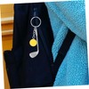 BESPORTBLE 16pcs Golfing Keychain Lightweight Sports-themed Keychains Miniature Golf Pendants