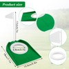 Pack of 2 Golf Putting Cup with Flag, Golf Putting